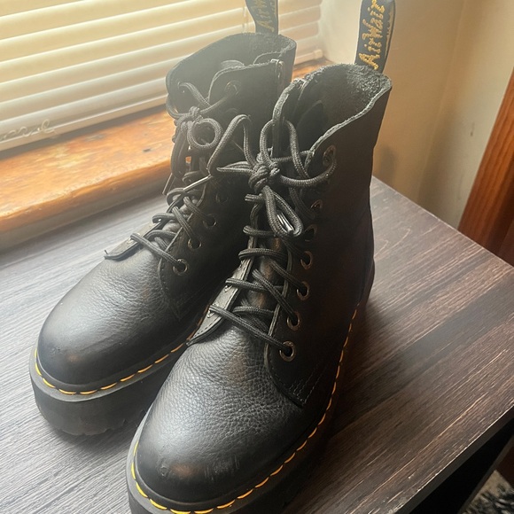 Dr. Martens Jadon III Platform Combat Boots - Picture 2 of 6